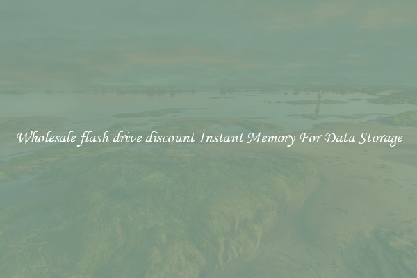 Wholesale flash drive discount Instant Memory For Data Storage