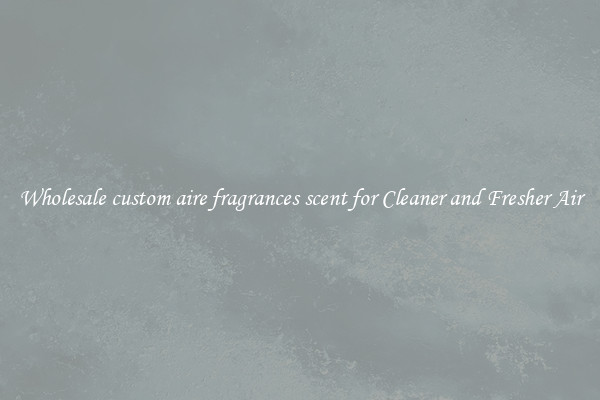 Wholesale custom aire fragrances scent for Cleaner and Fresher Air