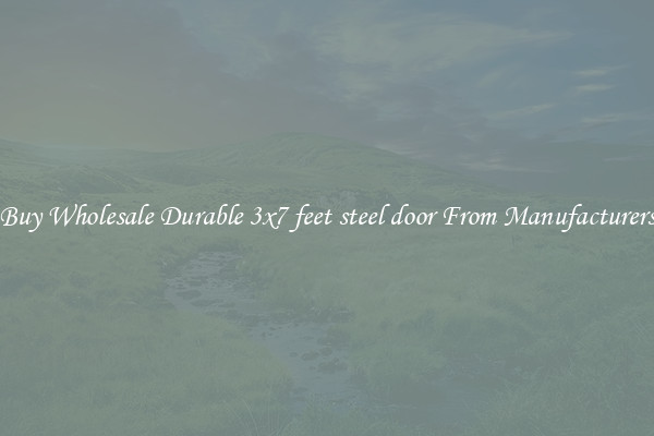 Buy Wholesale Durable 3x7 feet steel door From Manufacturers