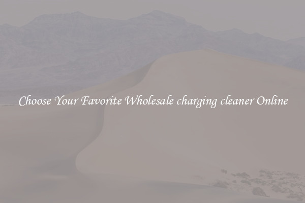 Choose Your Favorite Wholesale charging cleaner Online