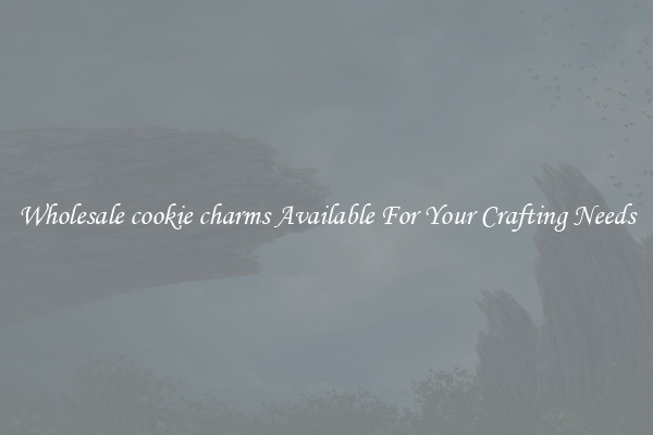 Wholesale cookie charms Available For Your Crafting Needs