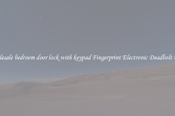 Wholesale bedroom door lock with keypad Fingerprint Electronic Deadbolt Door 